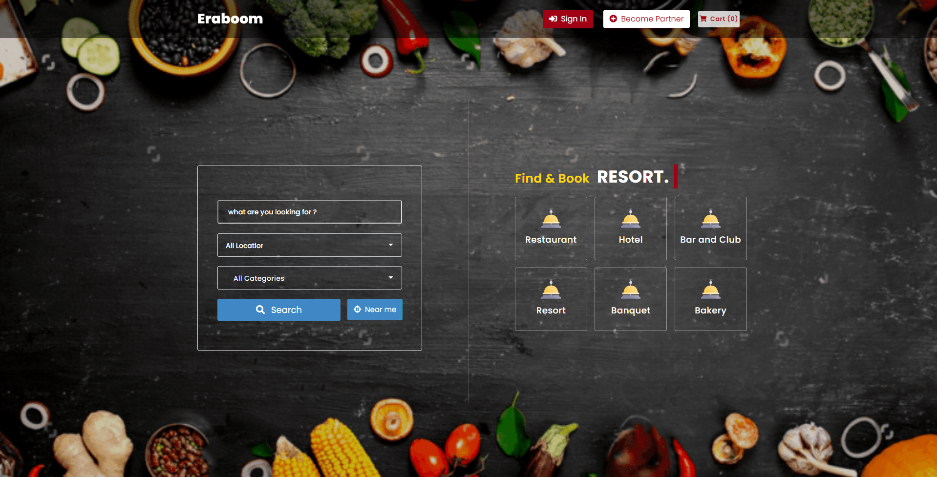 Eraboom, an Booking Engine