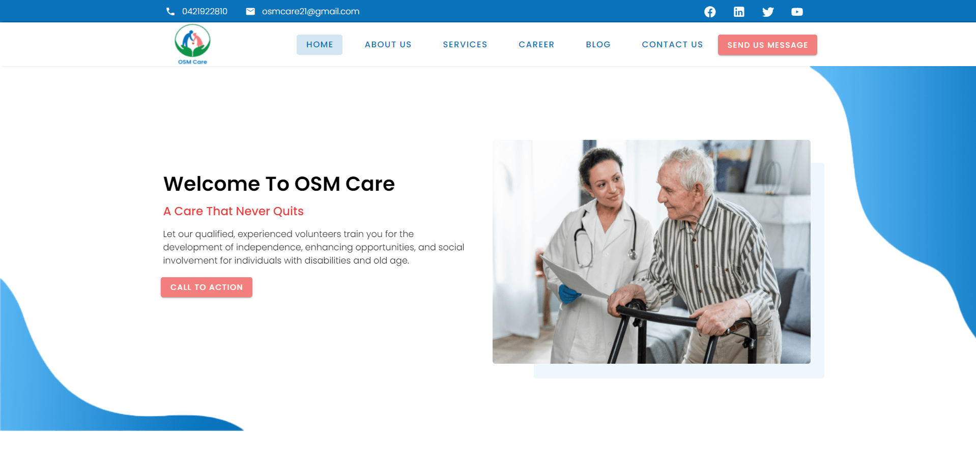 OSM Care, providing home care services